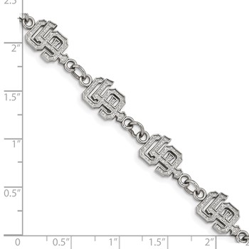 Stainless Steel Major League Baseball LogoArt San Francisco Giants w/1.5in ext Bracelet — alternate view
