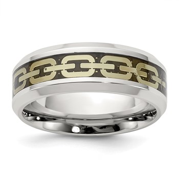 Stainless Steel GTS 8mm Carbon Chain Ctr