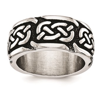 Stainless Steel Two Tone Design Band