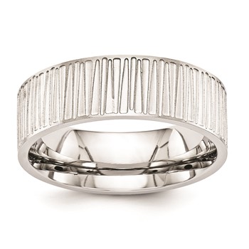 Stainless Steel 7.5 mm Ring