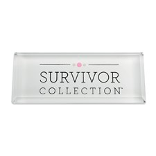 Image of Survivor Collection Acrylic Logo Display Block