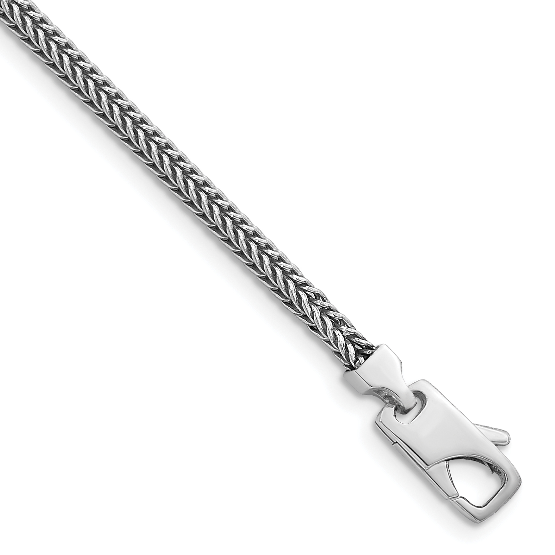 Franco chain hot sale sterling silver