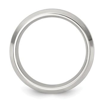 Titanium GTS 6 mm Matte Bvl Edge Ring — alternate view