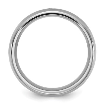 Titanium Two Tone 7MM Band With 0.025Cttw Dia — alternate view