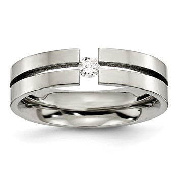 Titanium Polished Band Mounting