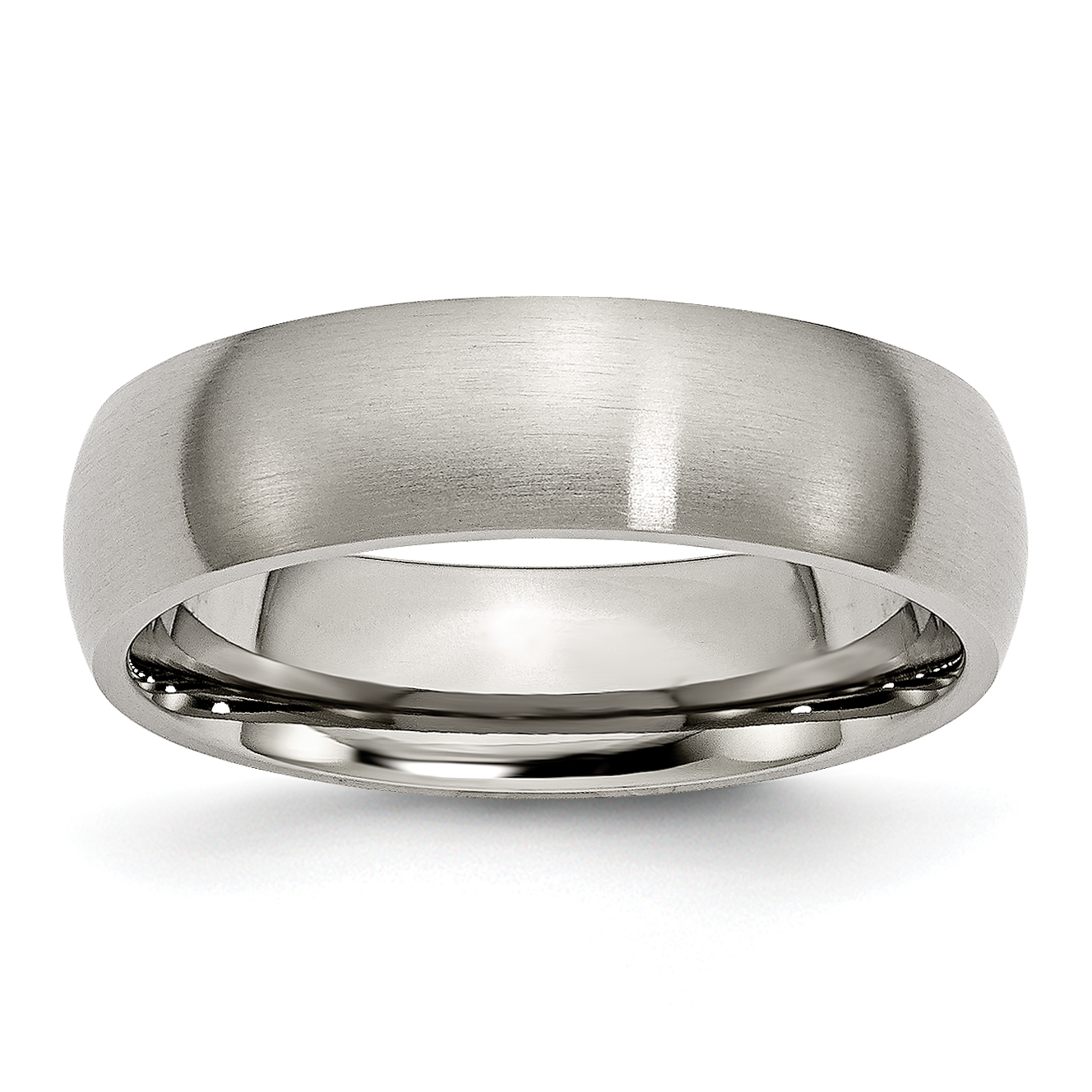 Gemini Groom & Bride Two Tone Black & Silver Brush & Polish Titanium Wedding Ring Set Width 7mm & 5mm Men Ring Size 10 11 Women Ring Size