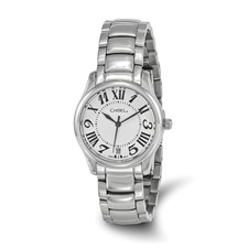 Chisel Ladies White Dial White Ceramic Watch - Chisel display picture 3