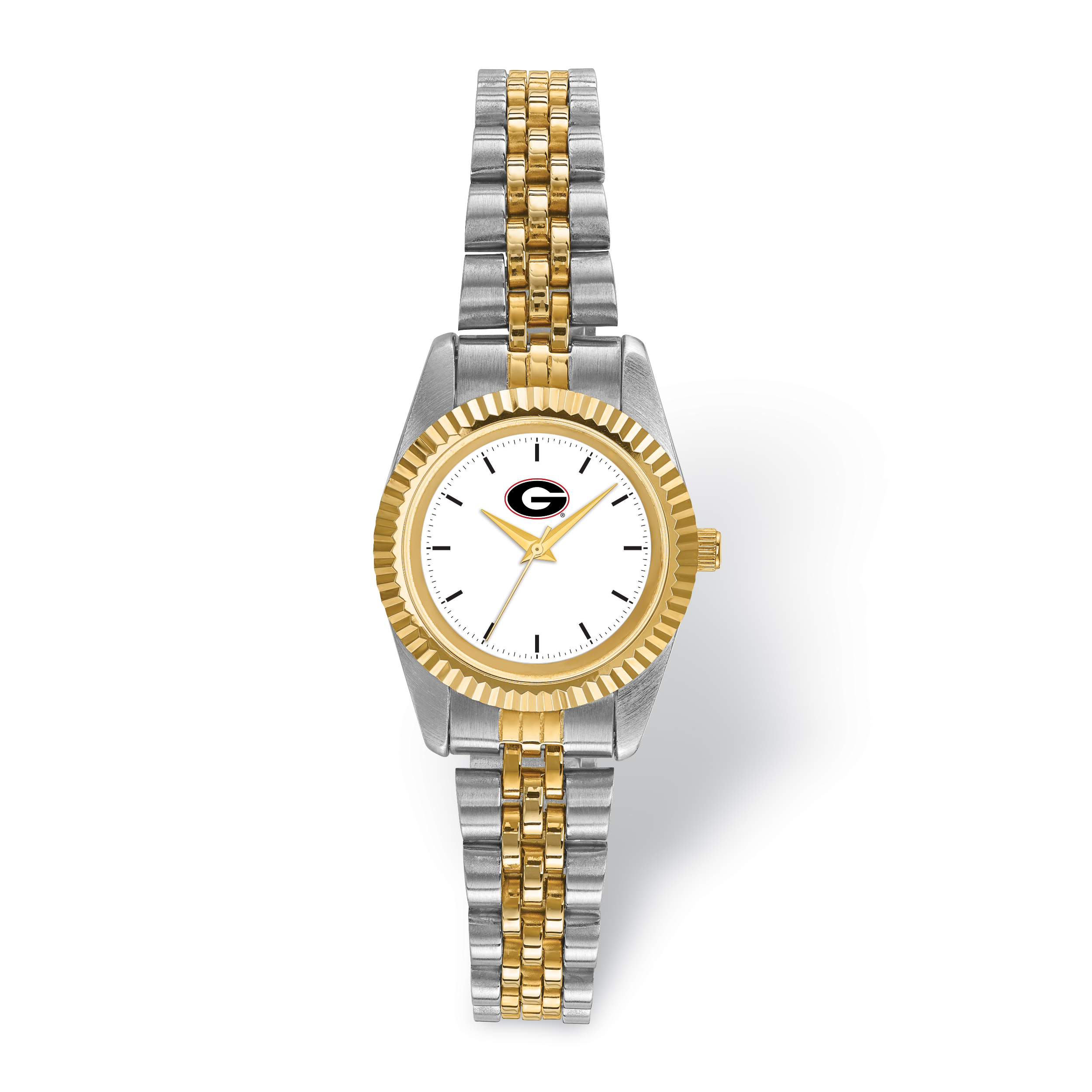 LogoArt University of Georgia Pro Two tone Ladies Quartz Watch