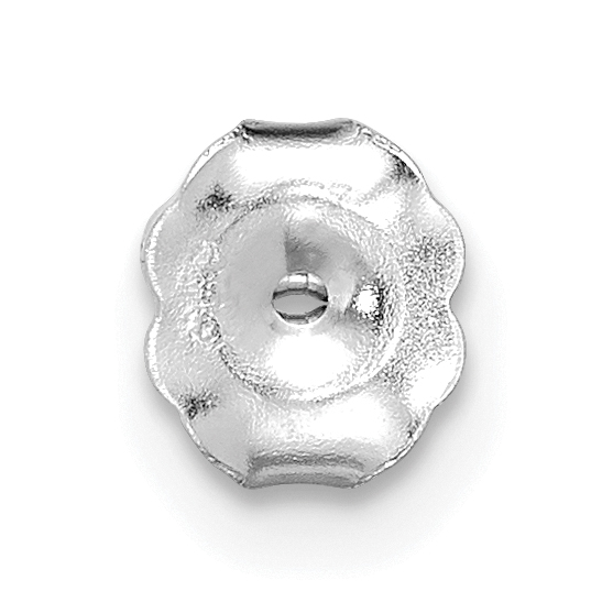 Lab Grown Diamond 1/4 carat Certified Round Earrings 3.2mm 14k White Gold detailed image 6