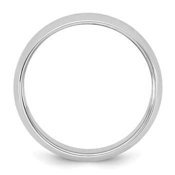 14KW 6.5mm Half Round Band Size 7 — alternate view
