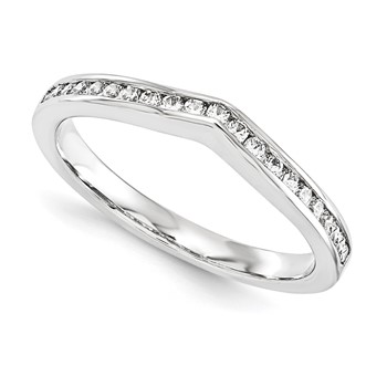 14KW AA Diamond Wedding Band