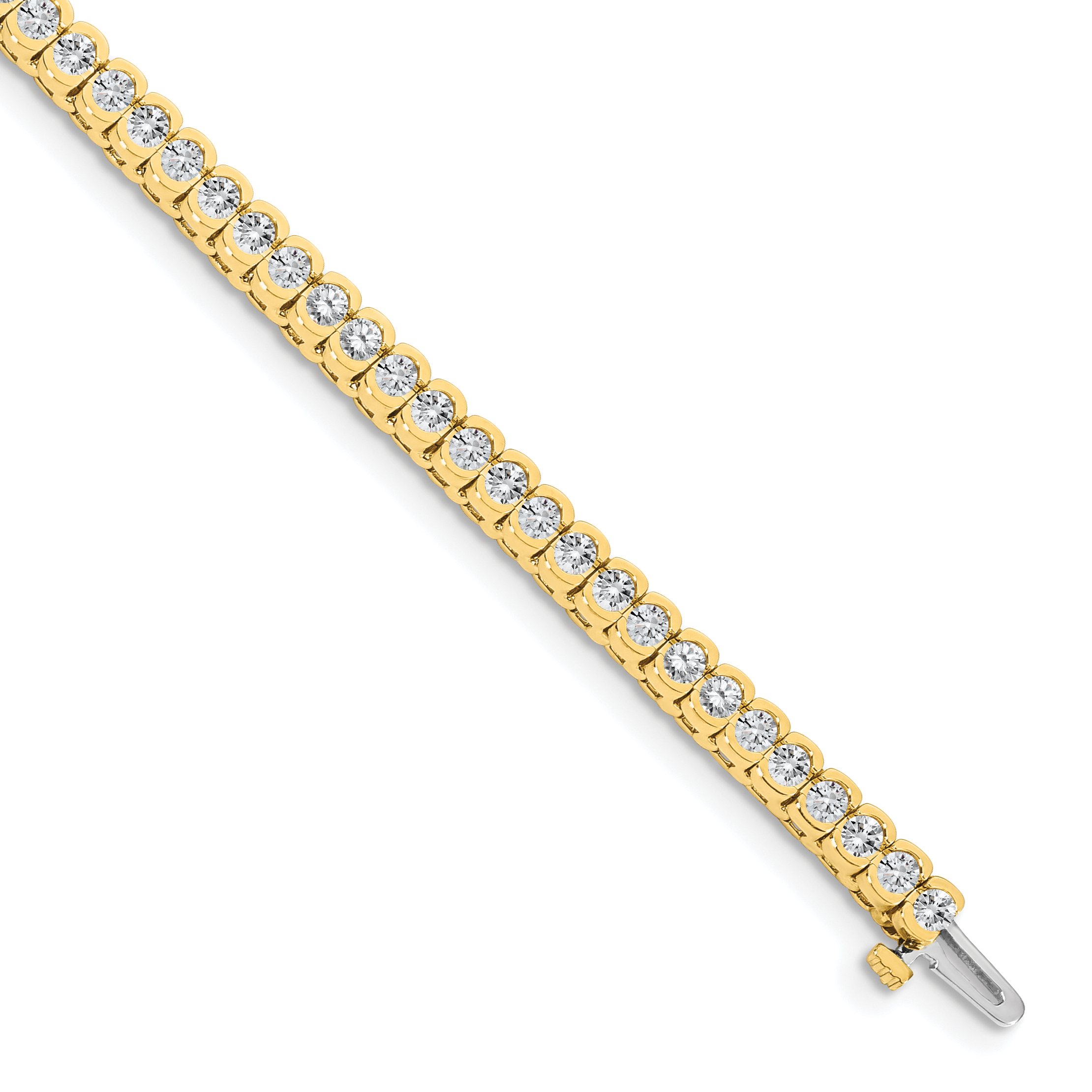 14k Moissanite Tennis Bracelet