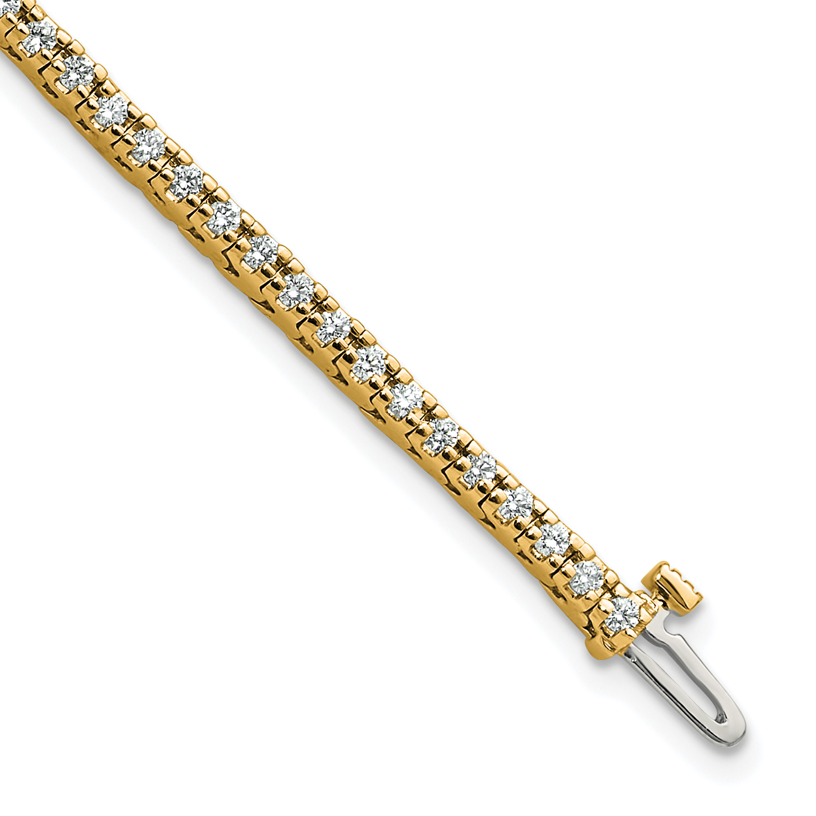 14K Lab Grown Diamond VS/SI+ G+ Tennis Bracelet