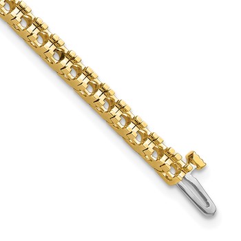 14k Tennis Bracelet Mounting 8