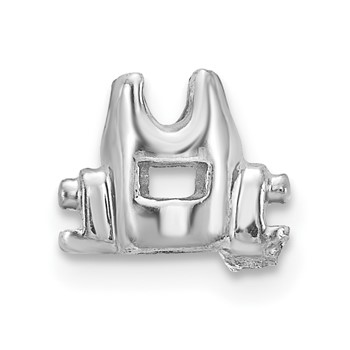 14k White Gold Head Holds up to 2.75mm for X864 Add-a-Diamond Bracelet — alternate view