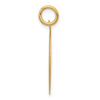 14k SHETLAND SHEEP20mm Engravable Disc Dog Charm — alternate view