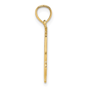 14K I LOVE YOU Script Charm — alternate view