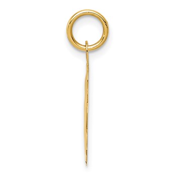 14K SPECIAL DAUGHTER 15mm Engravable Disc Charm — alternate view