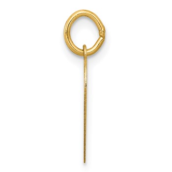 14K SPECIAL SISTER 12mm Engravable Heart Charm — alternate view