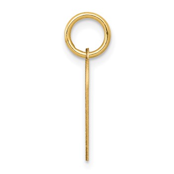 14k Polished MY CONFIRMATION with Dove Heart Disc Charm — alternate view