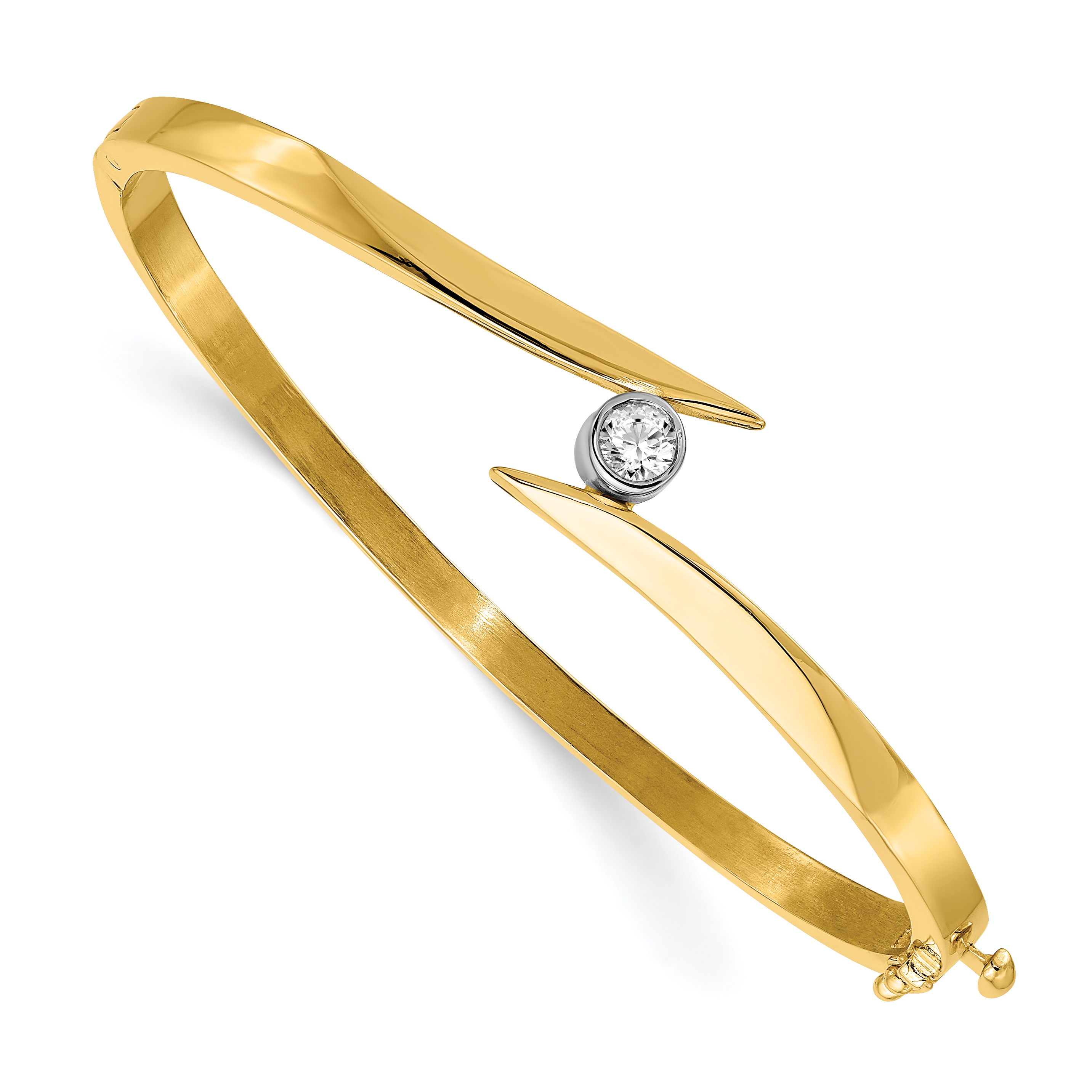 14k 4mm Moissanite Bracelet