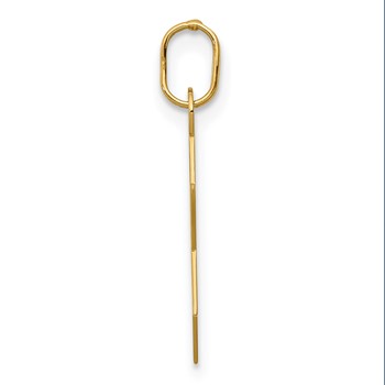 14k Star of David Pendant — alternate view