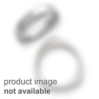 14k White Gold 6mm Created Ruby Earrings