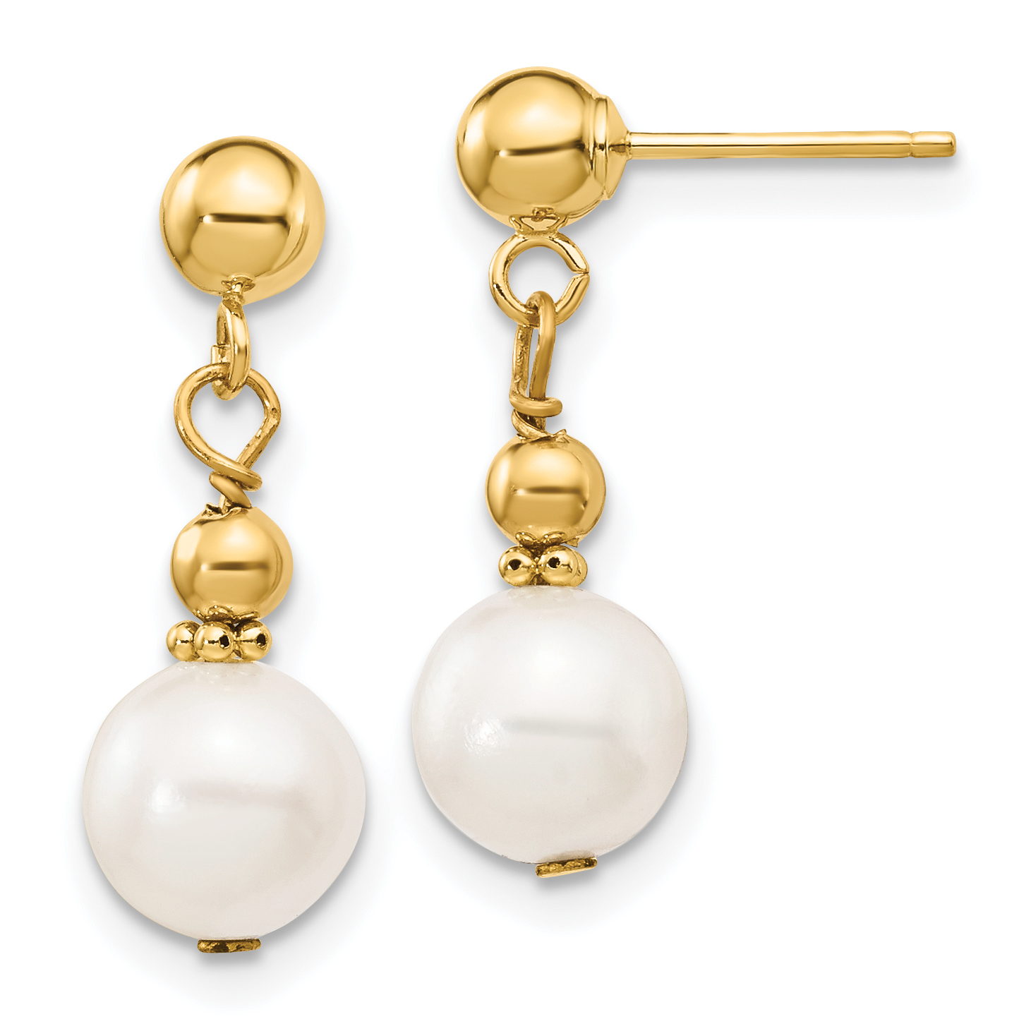 Buy Set of 2 Z Mixed Pearl & Nugget Earrings - Accessorize India