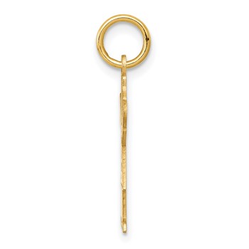 14k The Kids Small It's a Girl Engravable Love Charm — alternate view