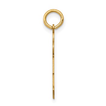 14k The Kids Small Stars and Stripes Boy Engravable Hugs Charm — alternate view