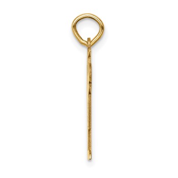 14k The Kids Small Patches Boy Engravable Love Charm — alternate view