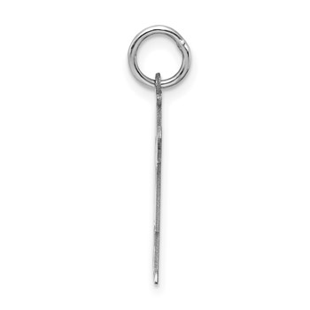 Sterling Silver Rhodium-plated Kid Charm — alternate view