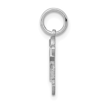 14k White Gold The Kids Mini Boy Joy Charm — alternate view