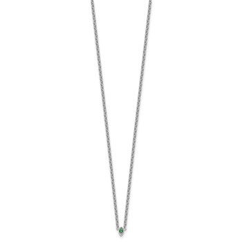 14k Yellow Gold1 Birthstone Mother's Necklace Mounting — alternate view