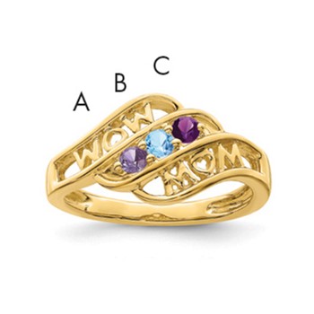 10k Family Jewelry Ring Mounting