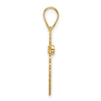 SS/Gold-Plated FOREVER IN MY HEART with Birthstone Charm — alternate view