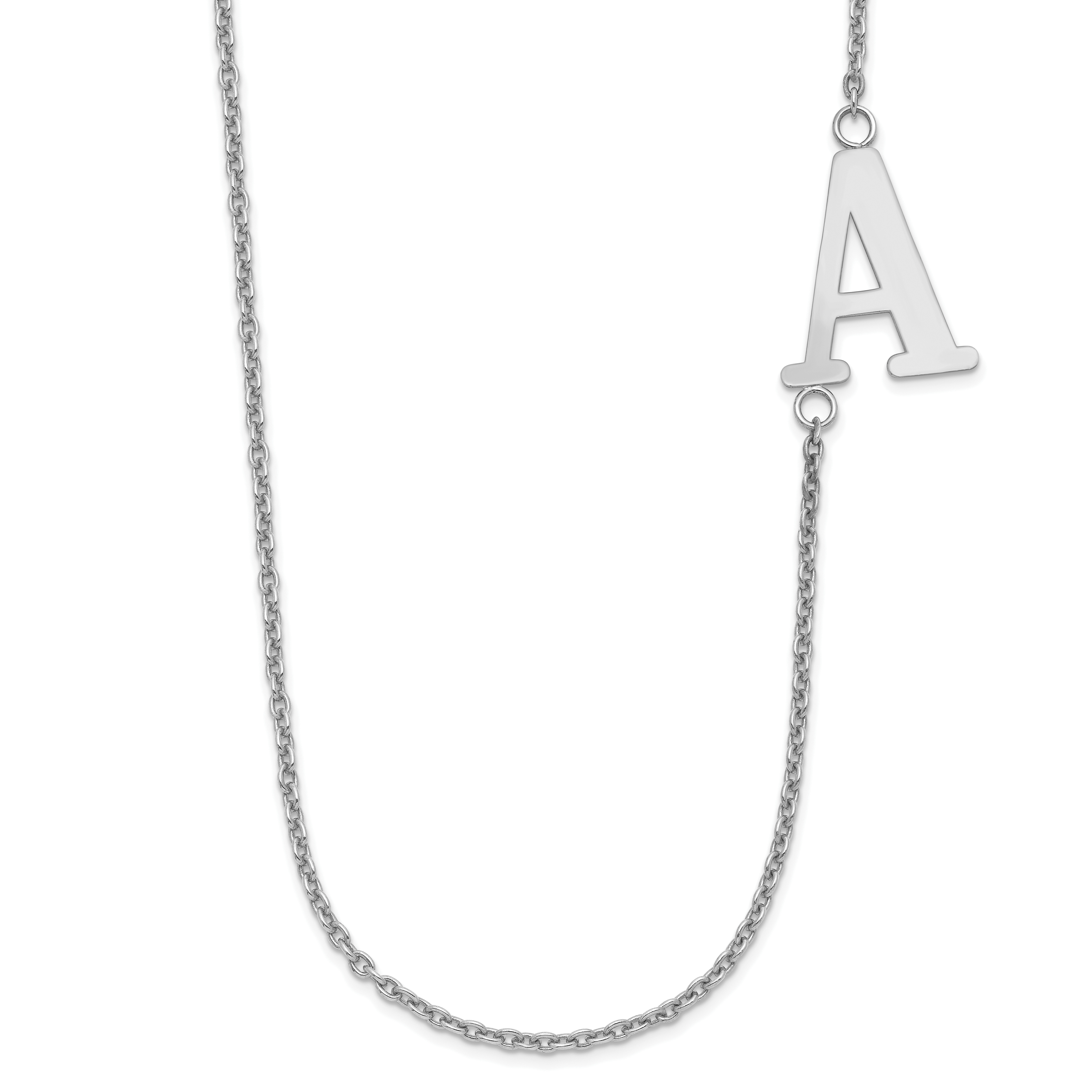 Script Nameplate Necklace – Alexandra Beth