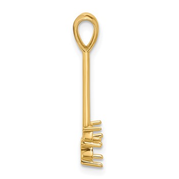 14k Holds 4.4mm/3.4mm Two-stone Pendant Mounting — alternate view