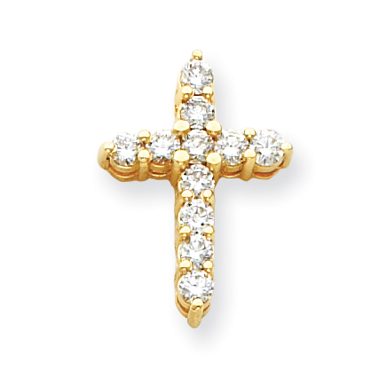 14k Moissanite Pendant