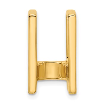 14k Holds 7.5mm Stone Slide Mounting Fits up to 8mm Regular/10mm Fancy or Reversible Omega