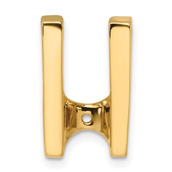 14k Holds 6mm Stone Slide Mounting Fits up to 6mm Regular/8mm Fancy or Reversible Omega