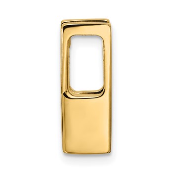 14k Holds 5.25mm Stone Slide Mounting Fits up to 6mm Regular/Fancy/Reversible Omega — alternate view