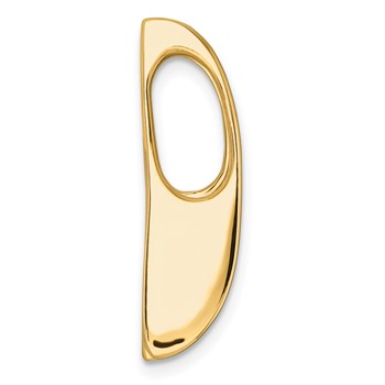 14k Holds 6.8mm Stone Slide Mounting Fits up to 6mm Regular/8mm Fancy or Reversible Omega — alternate view