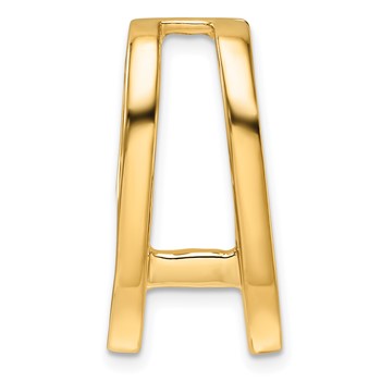 14k Holds 6.8mm Stone Slide Mounting Fits up to 6mm Regular/8mm Fancy or Reversible Omega