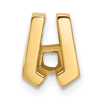 14k Holds 3.75mm Stone Slide Mounting Fits up to 2mm Regular/3mm Fancy or Reversible Omega