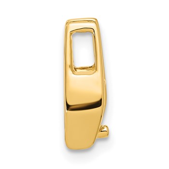 14k Holds 4.75mm Stone Slide Mounting Fits up to 3mm Fancy or Reversible Omega Only — alternate view
