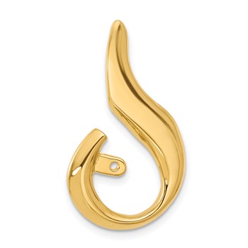 14k Fancy Peg-Set Diamond Slide Mounting Fits up to 6mm Regular/Fancy/Reversible Omega