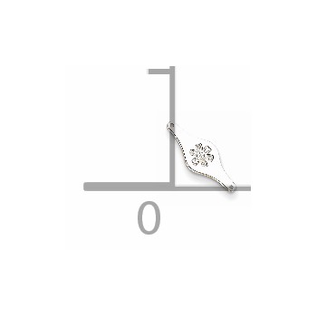 Sterling Silver Rhodium-plated Non-enameled Medical ID Plate — alternate view