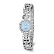 Image of Charles Hubert Light Blue MOP Dial with 4 Changeable Bezels Watch