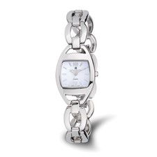 Image of Charles Hubert Chrome-finish White Dial Quartz Watch